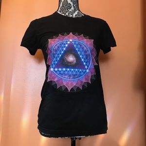American Apparel Lotus Cosmos Graphic Tee